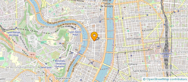 localisation de l'entreprise BAUFUME ET SOURBE  LYON