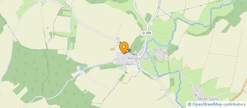 localisation de l'entreprise BAUGEY EURL  RENAUCOURT