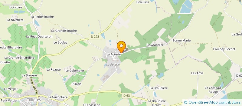 localisation de l'entreprise BAUGURA à SEVREMOINE