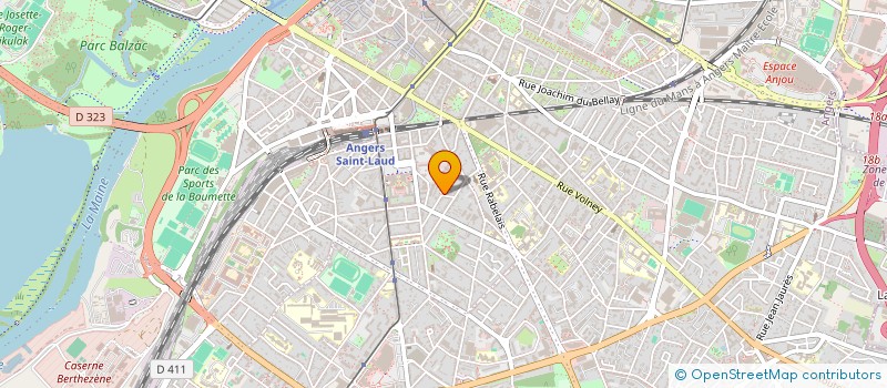 localisation de l'entreprise BAUHAMEL CAPITAL PARTNERS à ANGERS