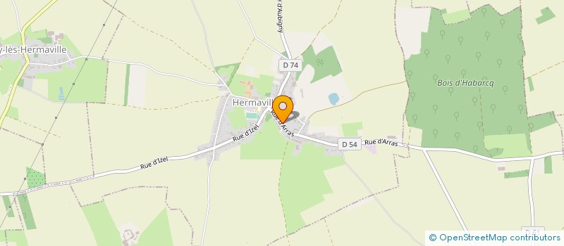 localisation de l'entreprise BAUHAUS  HERMAVILLE