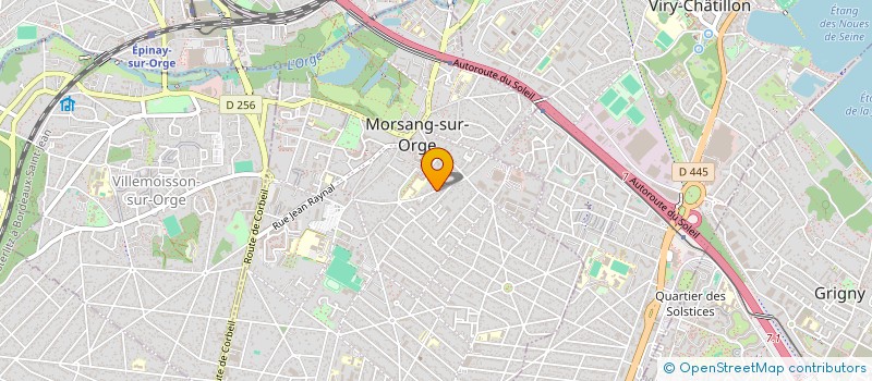 localisation de l'entreprise BAUHAUS C&O  MORSANG-SUR-ORGE