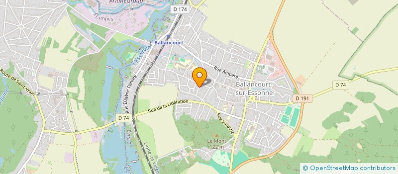 localisation de l'entreprise BAUIMMO à BALLANCOURT-SUR-ESSONNE