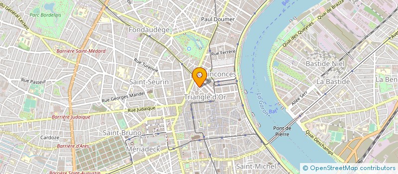localisation de l'entreprise BAULAN à BORDEAUX