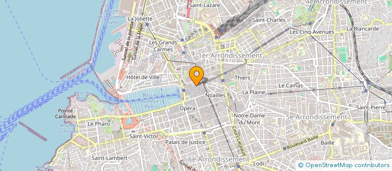 localisation de l'entreprise BAULI FRANCE à MARSEILLE