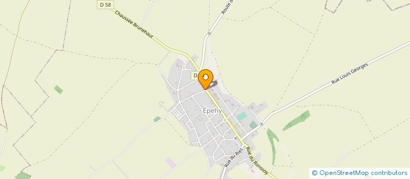 localisation de l'entreprise BAULOT T.P. à EPEHY