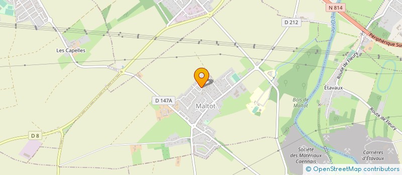 localisation de l'entreprise BAULUE BOX  MALTOT