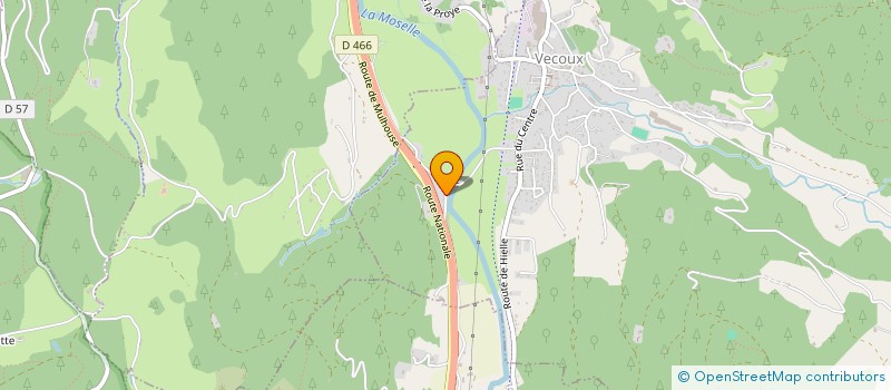 localisation de l'entreprise BAUM  VECOUX