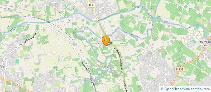 localisation de l'entreprise BAUMAJOUR  AUBIGNAN