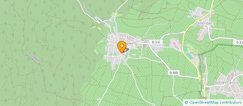 localisation de l'entreprise BAUMANN à RIQUEWIHR