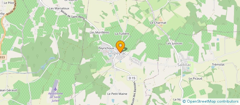 localisation de l'entreprise BAUMANN AUTO  SINGLEYRAC