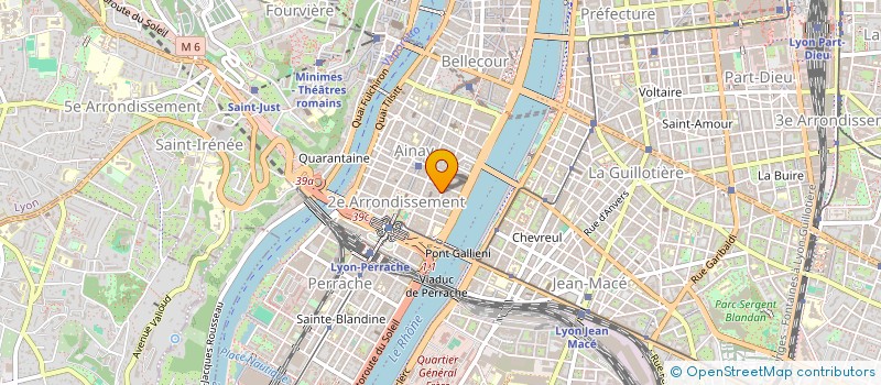 localisation de l'entreprise BAUMANN ROLLAND  LYON