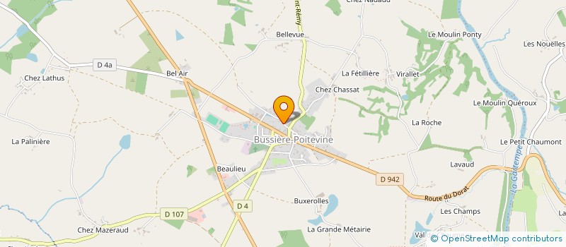 localisation de l'entreprise BAUMARD  VAL-D'OIRE-ET-GARTEMPE