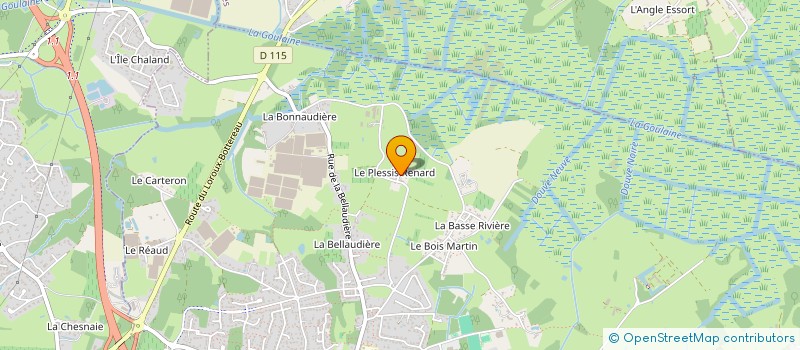 localisation de l'entreprise BAUMAS INVEST  HAUTE-GOULAINE