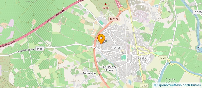 localisation de l'entreprise BAUME BATIMENT à BESSAN