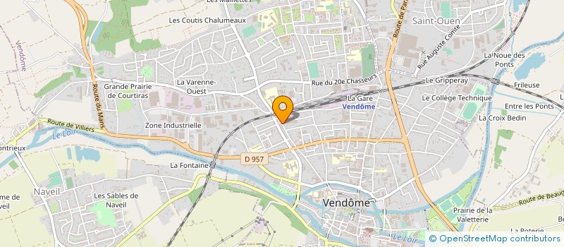 localisation de l'entreprise BAUMER BOURDON HAENNI SAS  VENDOME