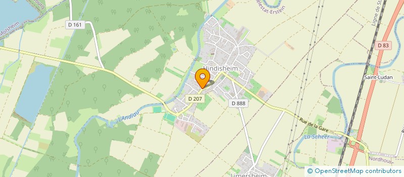 localisation de l'entreprise BAUMERT  SCHAEFFERSHEIM