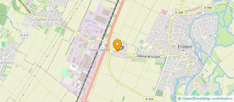 localisation de l'entreprise BAUMERT THIERRY  ERSTEIN