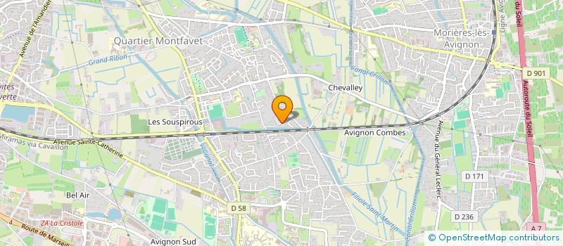 localisation de l'entreprise BAUMLIN  MONTELIMAR