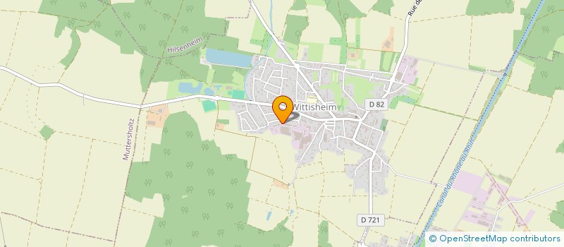 localisation de l'entreprise BAUMLIN NIJHOF à WITTISHEIM
