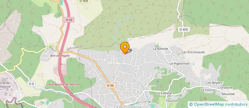 localisation de l'entreprise BAUMO TOUNEU  LA BOUILLADISSE