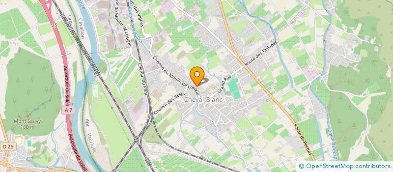 localisation de l'entreprise BAUPAL  CHEVAL-BLANC