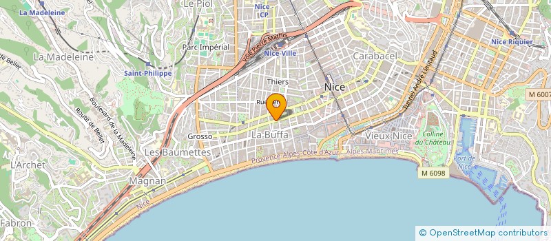 localisation de l'entreprise BAUPERE à NICE