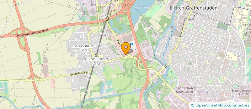 localisation de l'entreprise BAUR ESPACE VERT  GEISPOLSHEIM