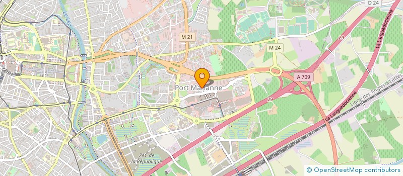 localisation de l'entreprise BAUSCH & LOMB FRANCE SAS à MONTPELLIER