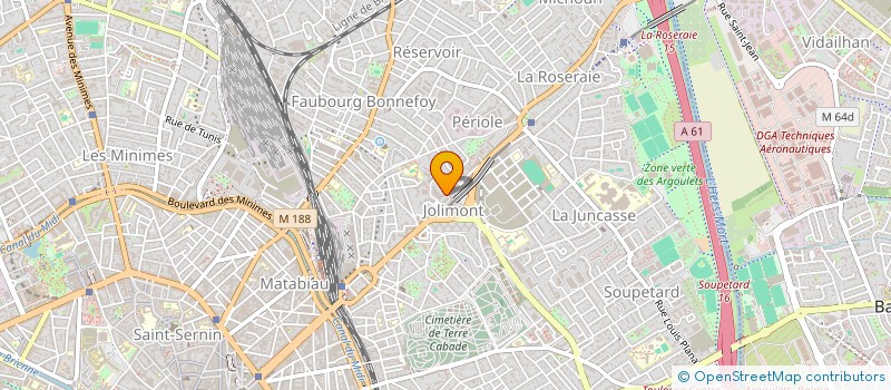 localisation de l'entreprise BAUSCOP à TOULOUSE