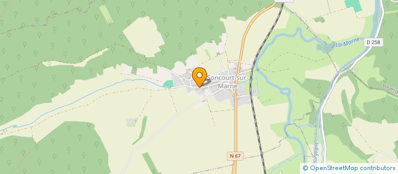 localisation de l'entreprise BAUSMAYER BENOIT- LECOMTE CHRISTOPHE à SONCOURT-SUR-MARNE