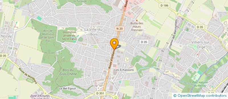 localisation de l'entreprise BAUSTELLE BATIMENT à LA VILLE-DU-BOIS
