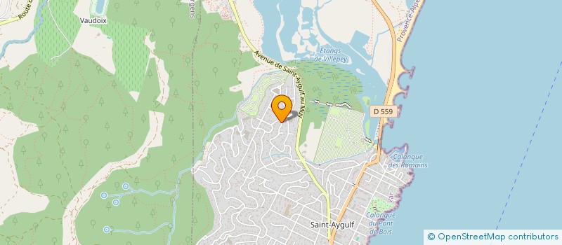 localisation de l'entreprise BAUVAL à FREJUS