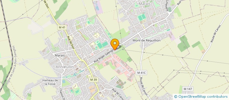 localisation de l'entreprise BAUWAN  ANNULLIN