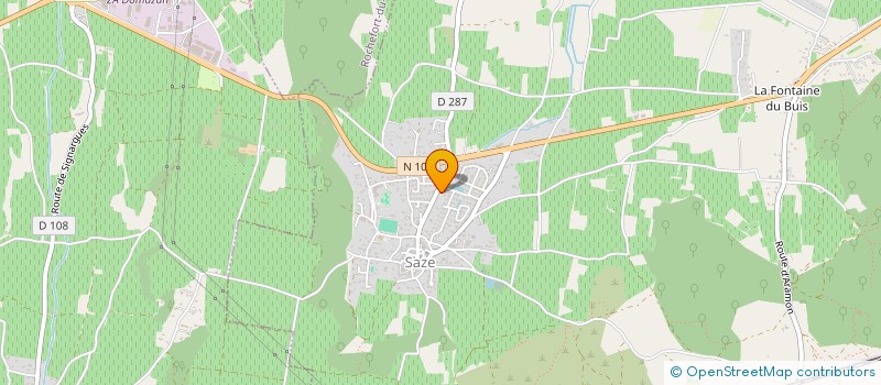 localisation de l'entreprise BAUZA E.  SAZE