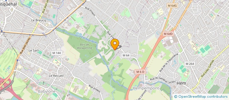 localisation de l'entreprise BAVALPEN IMMO à CROIX