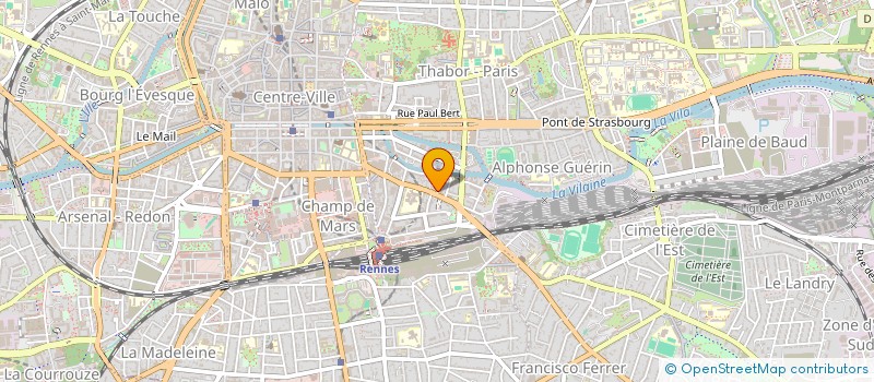 localisation de l'entreprise BAVARBUC PRODUCTIONS  RENNES