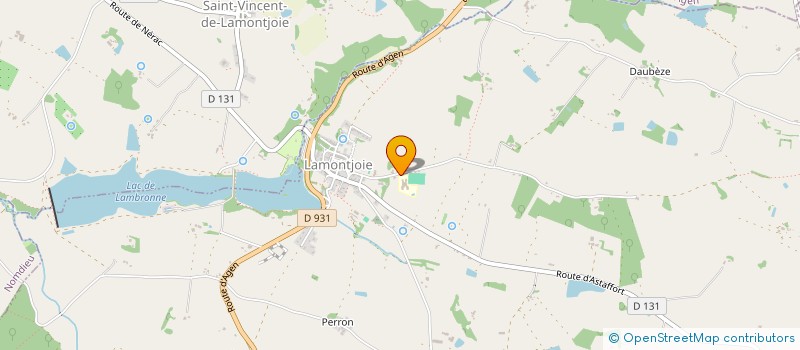 localisation de l'entreprise BAVARD'AGES  LAMONTJOIE