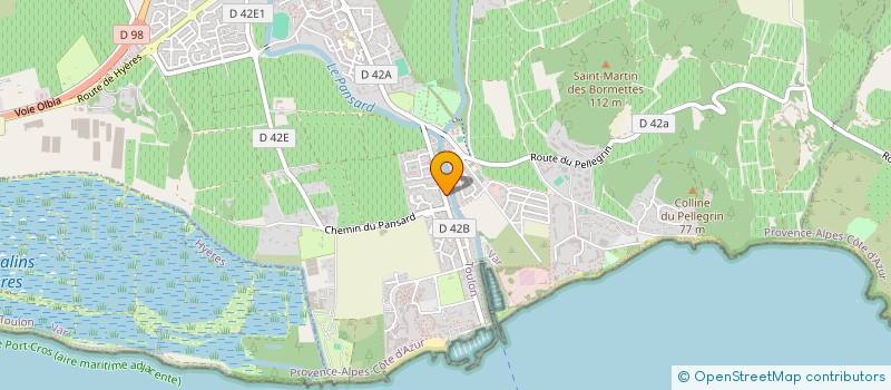 localisation de l'entreprise BAVARDES à LA LONDE-LES-MAURES