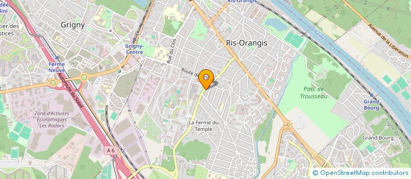 localisation de l'entreprise BAVARYS à RIS-ORANGIS