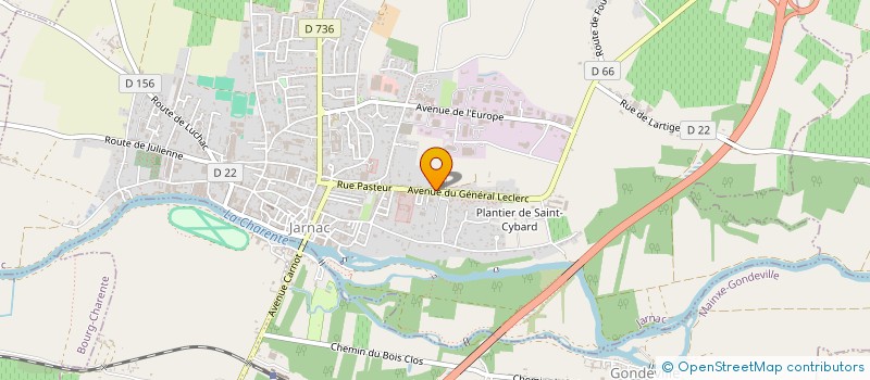 localisation de l'entreprise BAVAVADIHU à JARNAC
