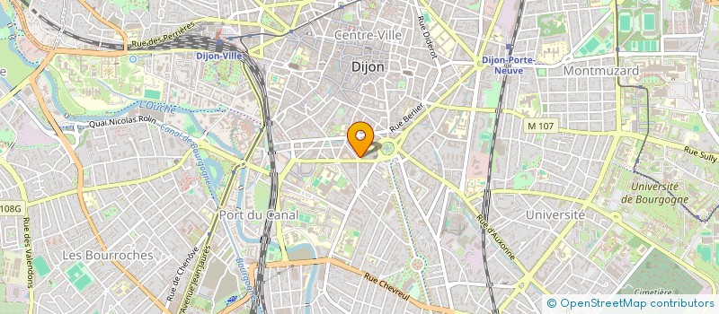 localisation de l'entreprise BAVEM à DIJON