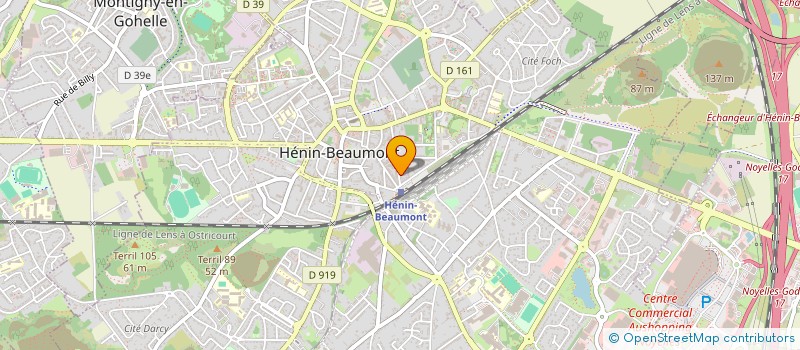 localisation de l'entreprise BAVENCOFFE DHERBECOURT  HENIN-BEAUMONT