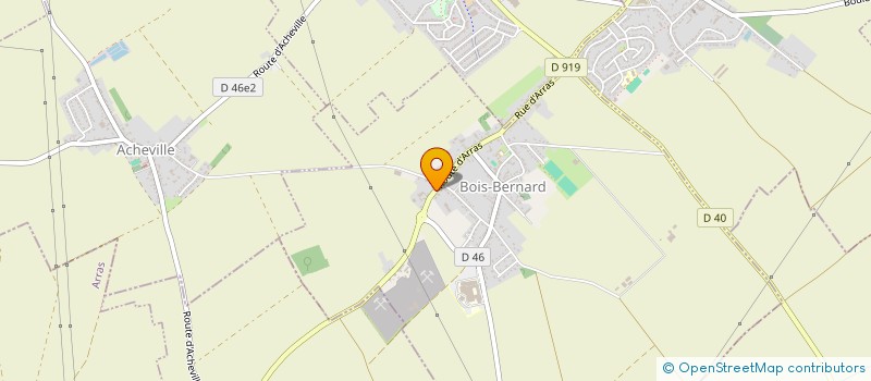 localisation de l'entreprise BAVETTA CONSTRUCTION à WINGLES