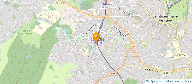localisation de l'entreprise BAVETTE ET CIE CRECHE PARENTALE à SAINT-GERMAIN-EN-LAYE