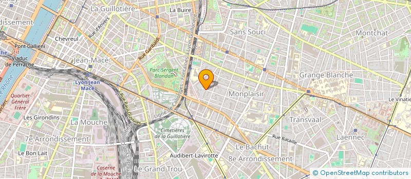 localisation de l'entreprise BAVIMAED  LYON