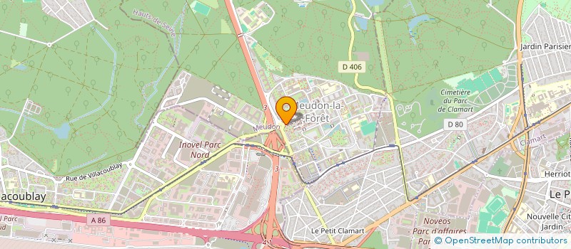 localisation de l'entreprise BAVLY TRANSPORT à MEUDON