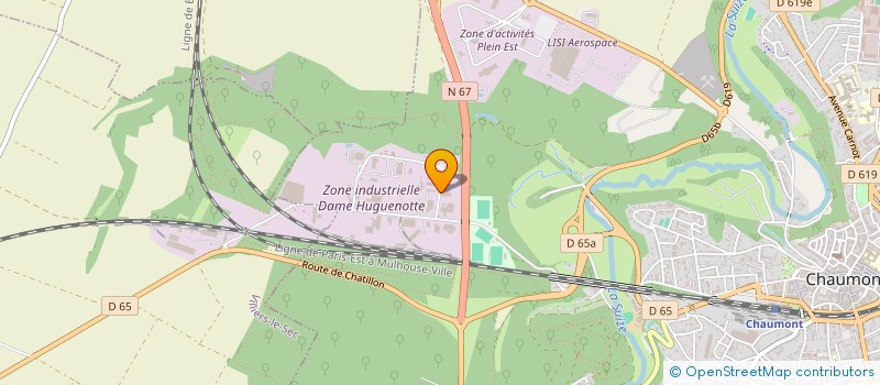 localisation de l'entreprise BAVOILLOT BY LALLEMANT à CHAUMONT