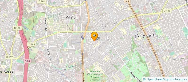 localisation de l'entreprise BAVOUIDI ET CO à VILLEJUIF