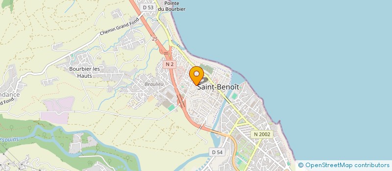 localisation de l'entreprise BAVOUX SAINT BENOIT à SAINT-BENOIT